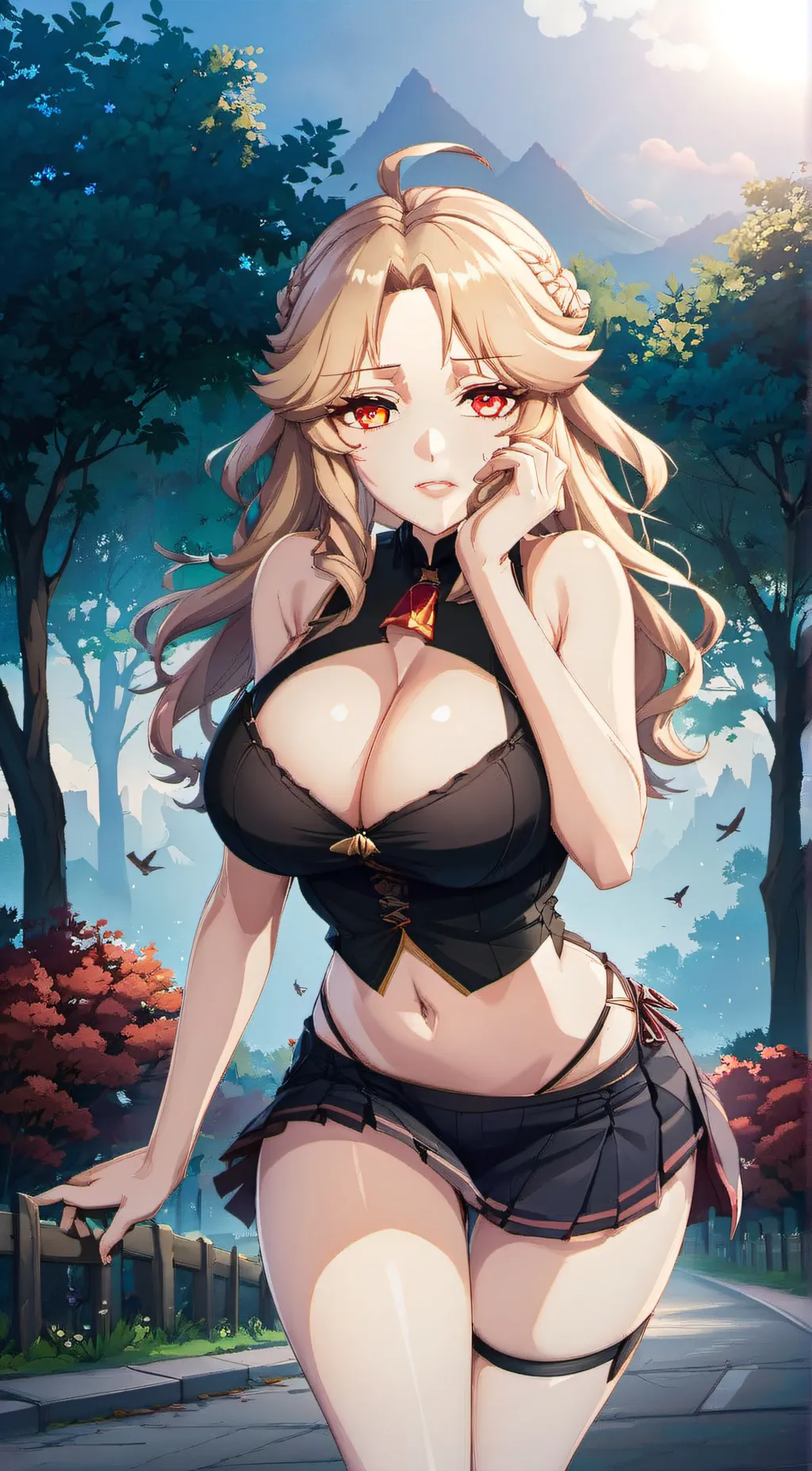 ai character: Jade background