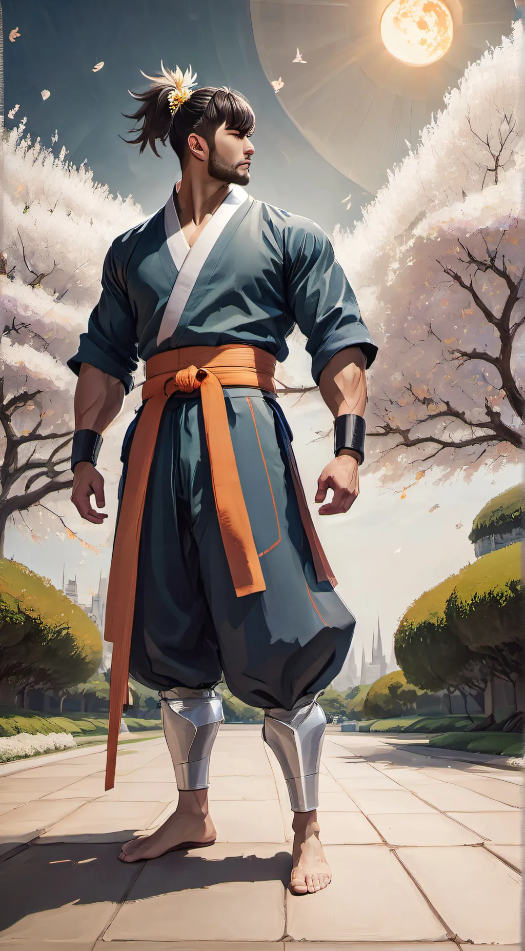 ai character: katako background