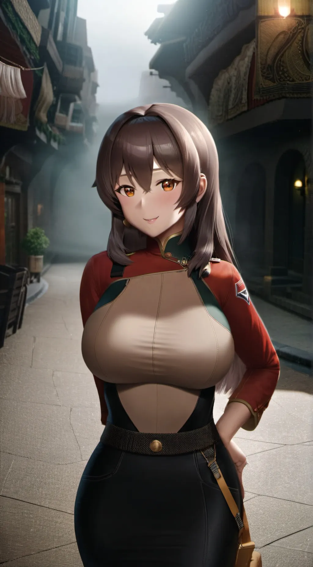ai character: Alicia Carr background