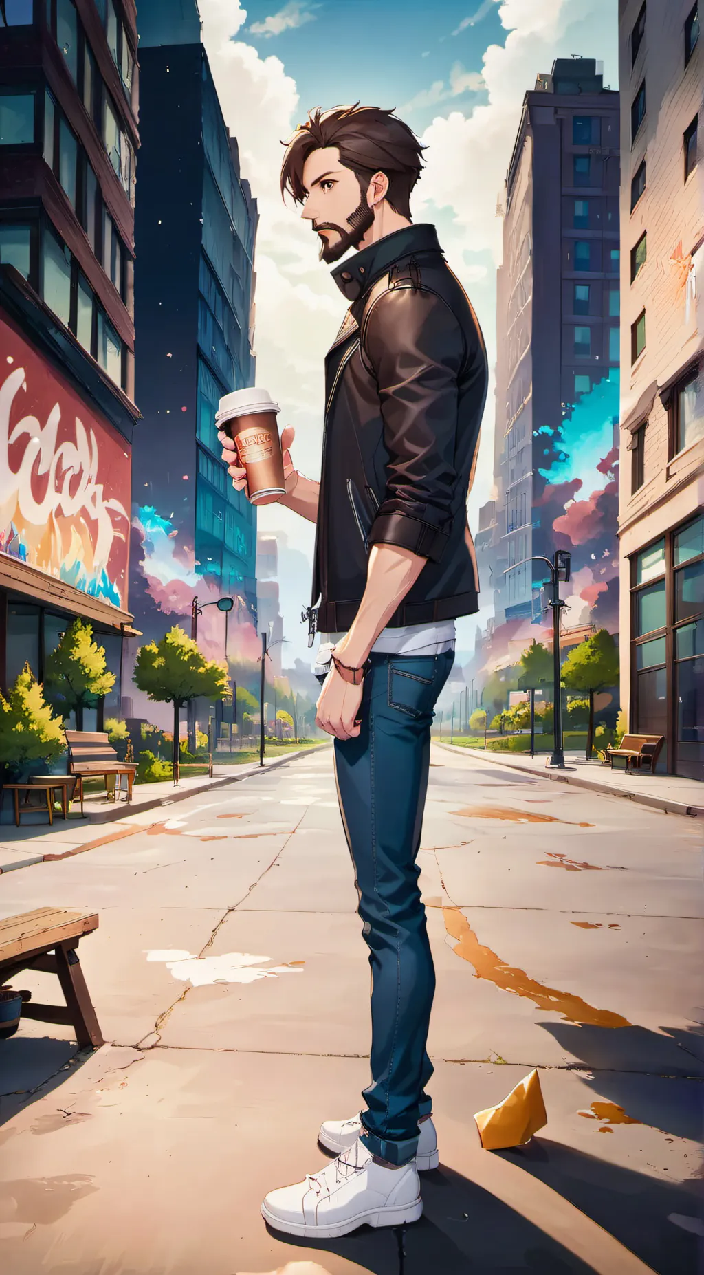 ai character: Jordan background