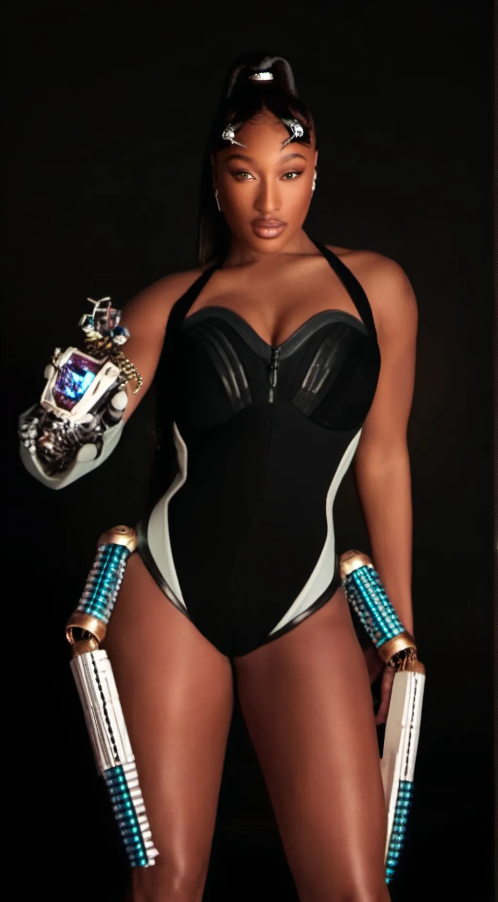 ai character: megan the bot background