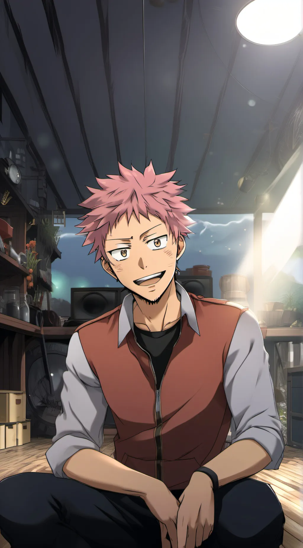 ai character: Itadori background