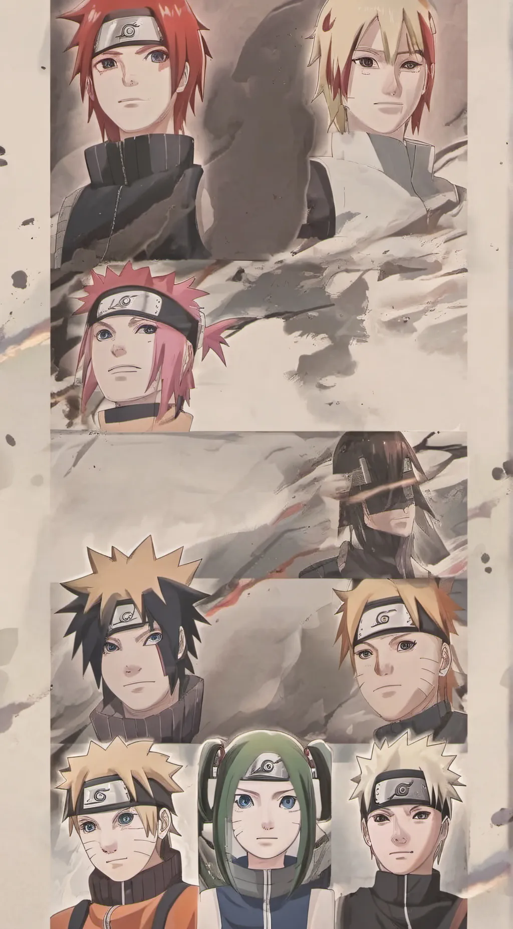 ai character: Naruto Girls background