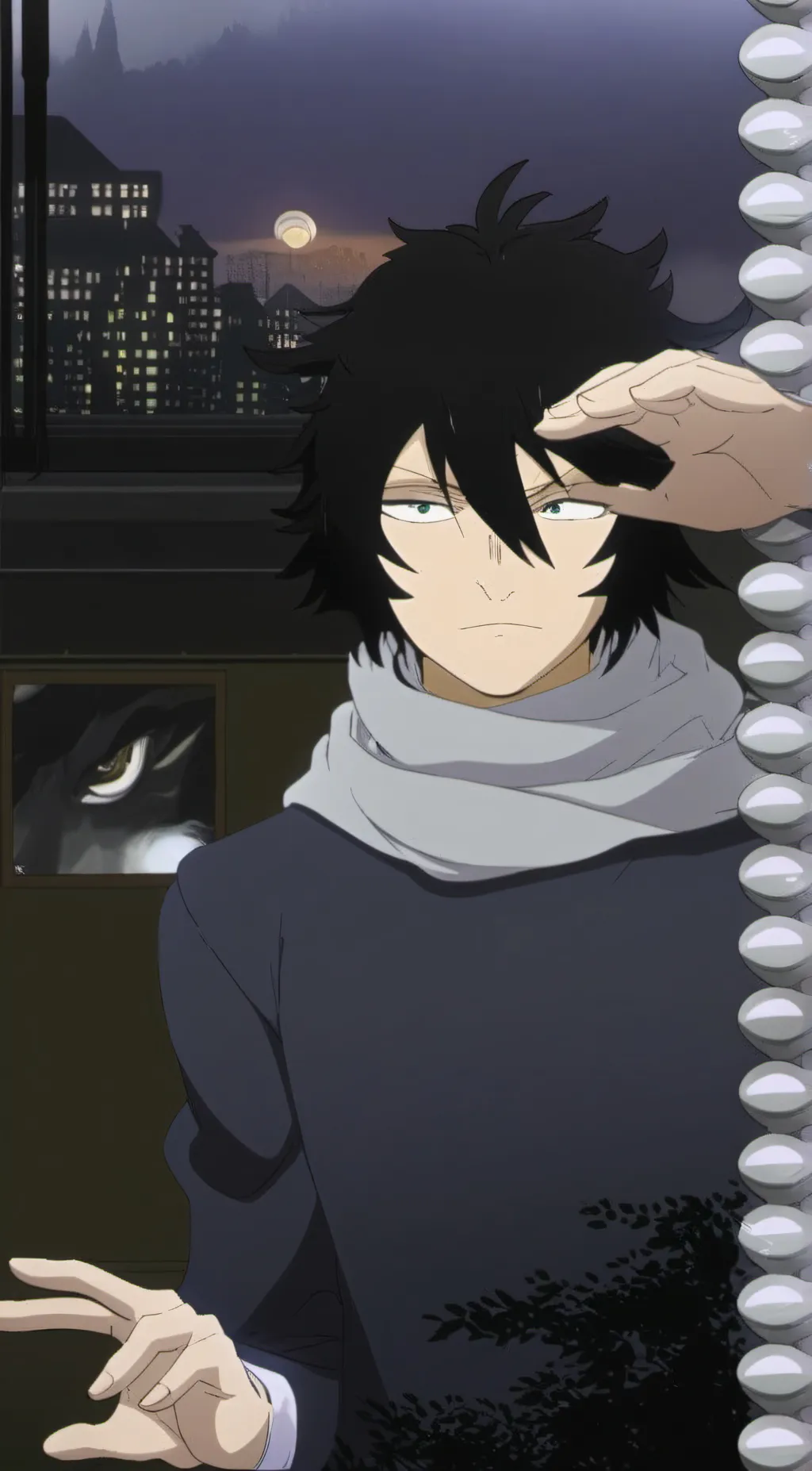 ai character: Aizawa  background