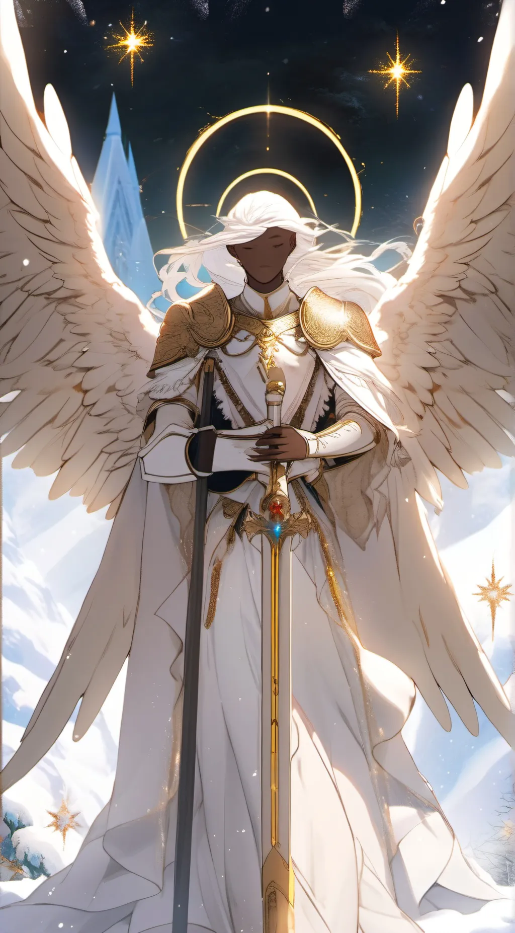 ai character: heaven says... background
