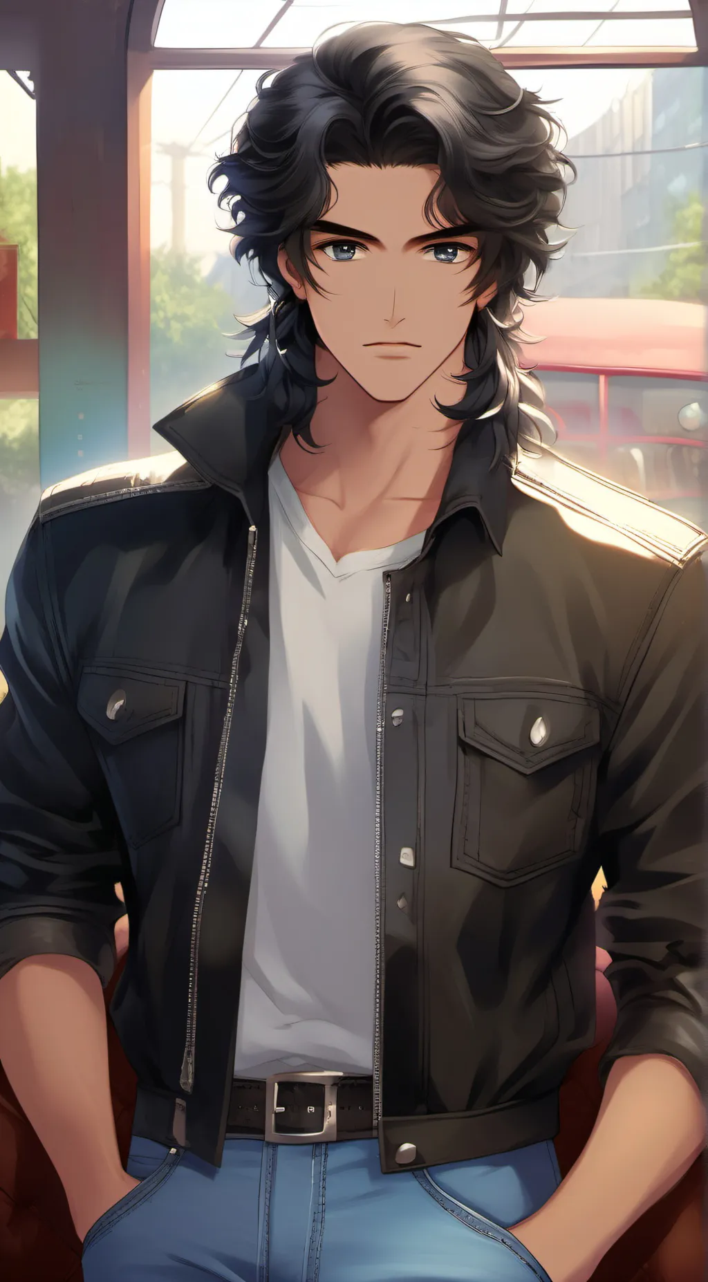ai character: Ponyboy Curtis background