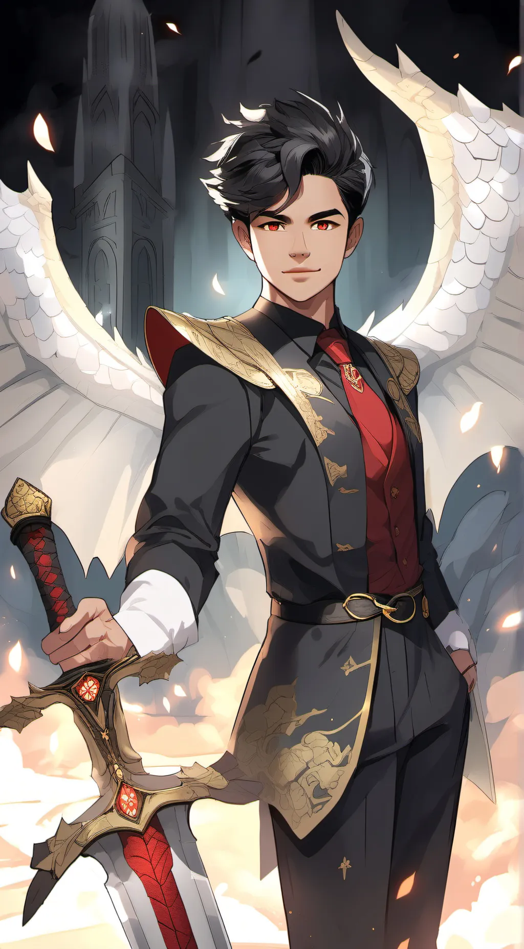 ai character: Aros background
