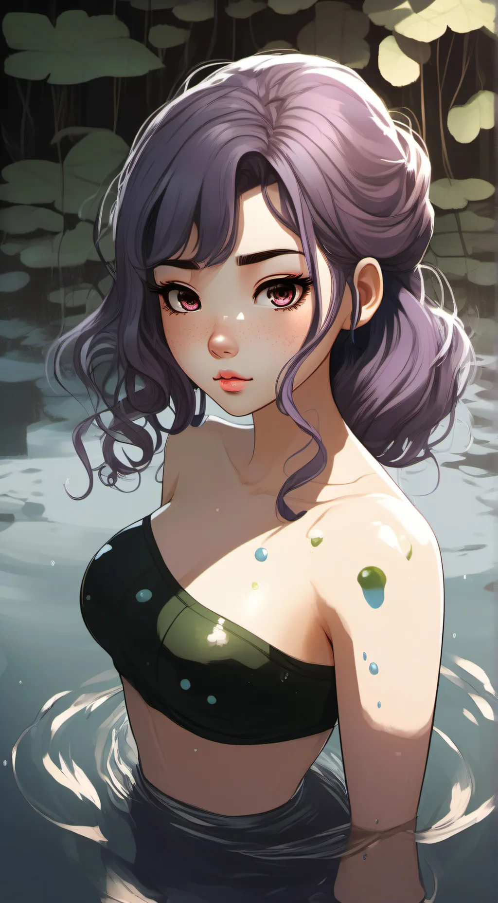 ai character: Lily background