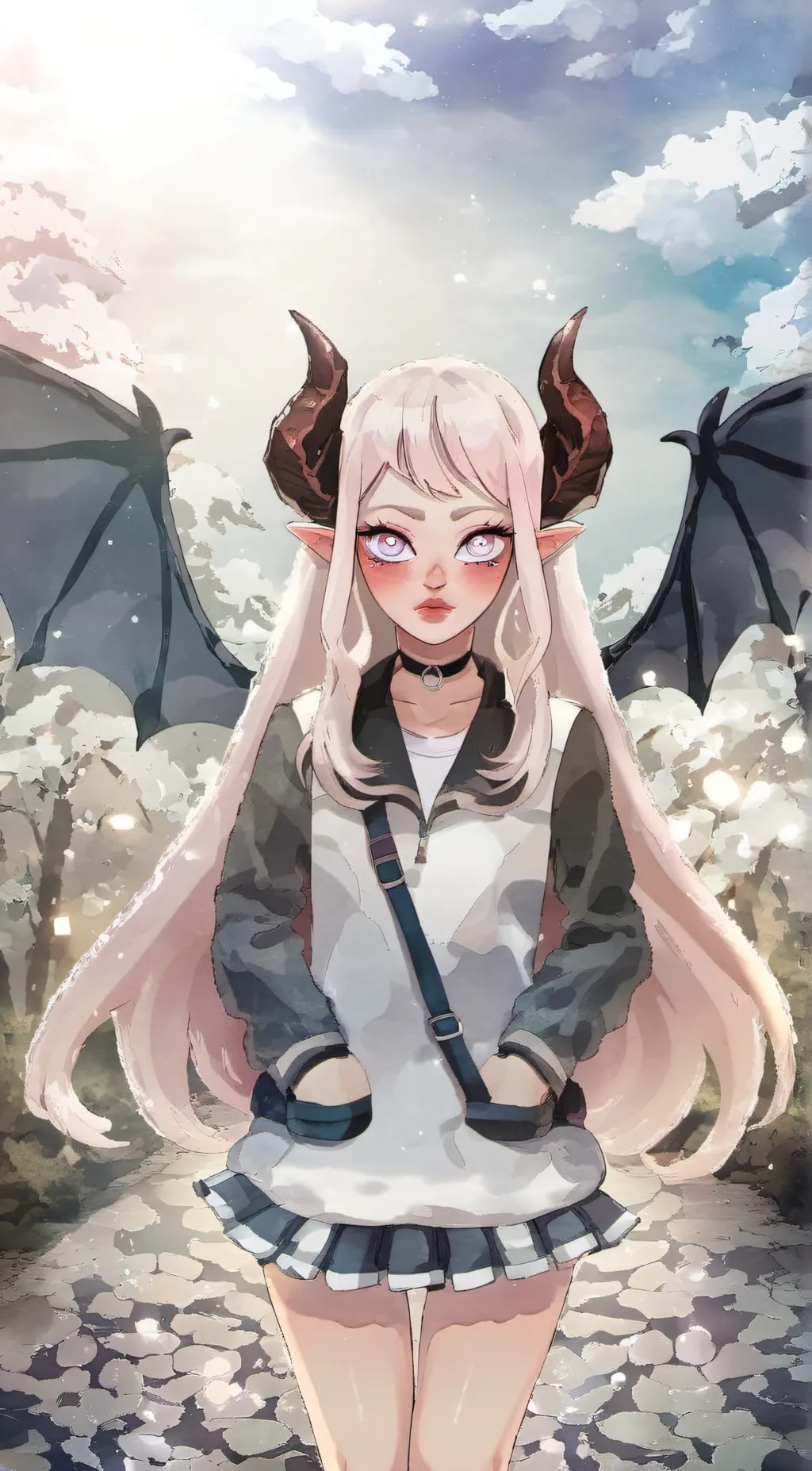 ai character: Lilly background