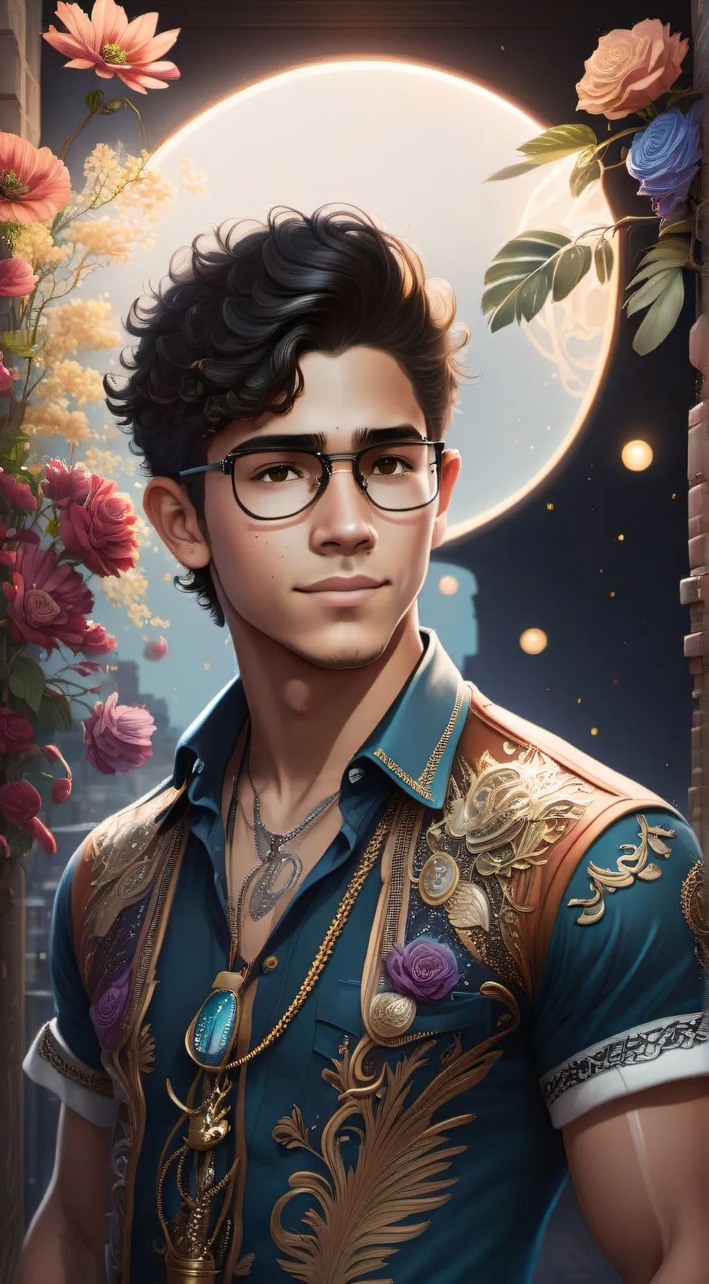 ai character: Aaron background