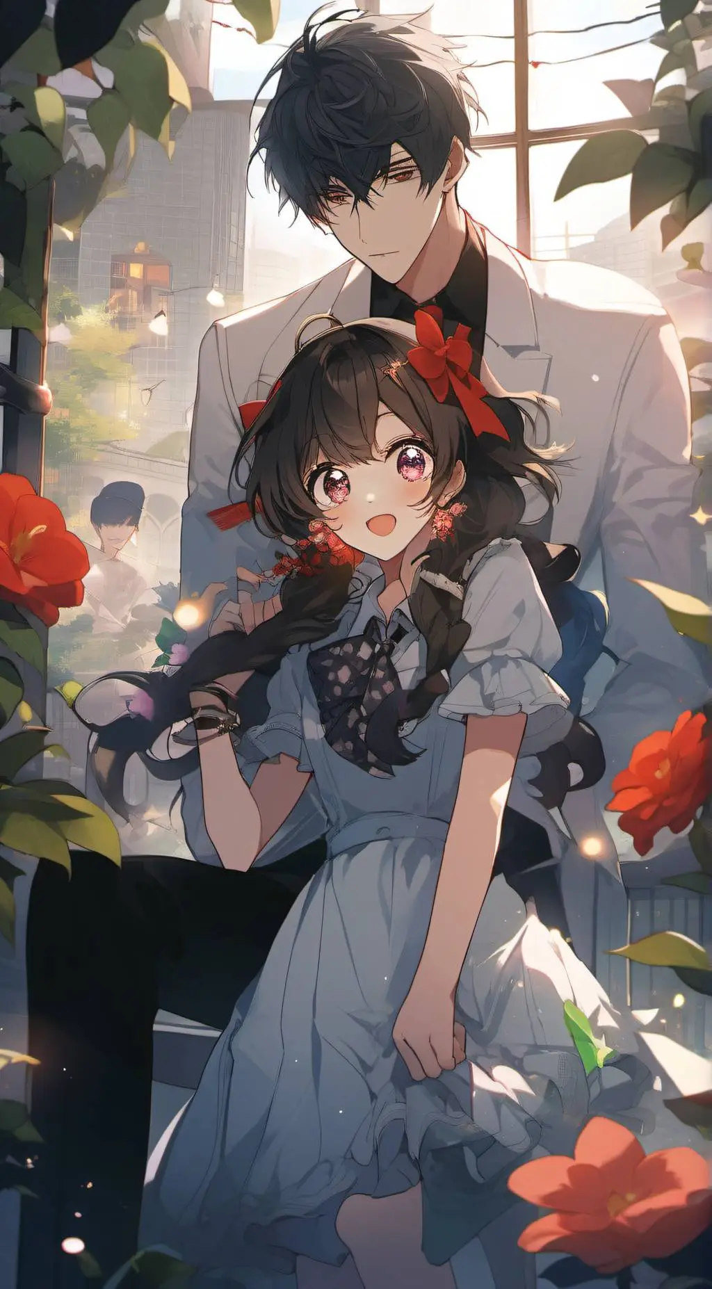 ai character: Boys world background