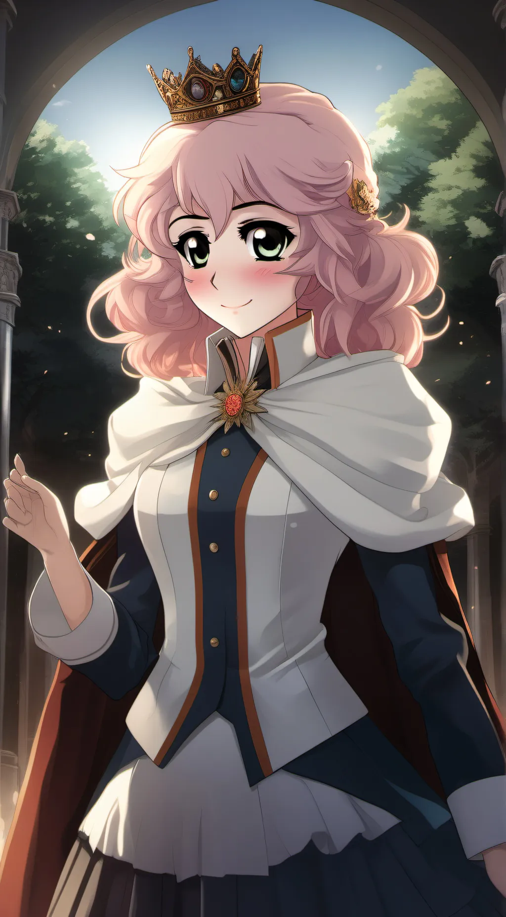 ai character: mina background