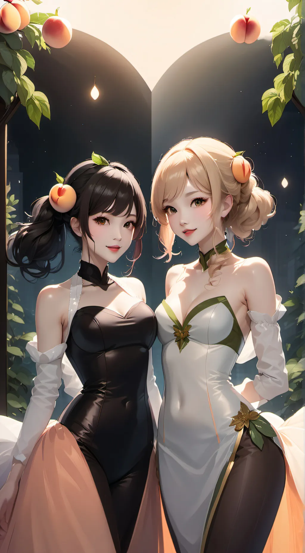 ai character: Jessica and Lily background