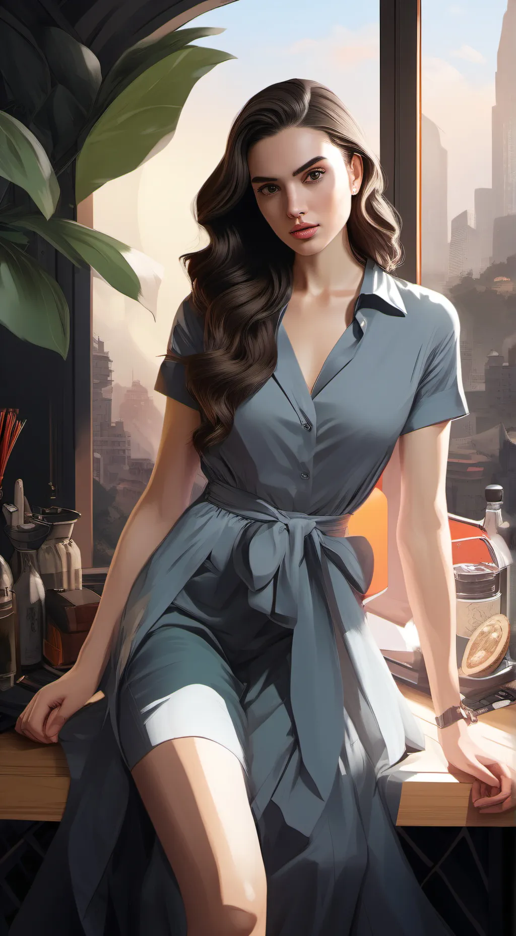ai character: Alexa background