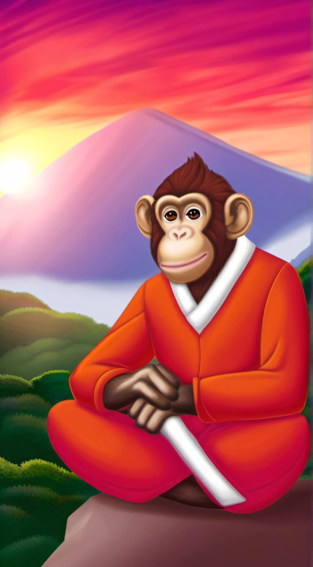 ai character: god background