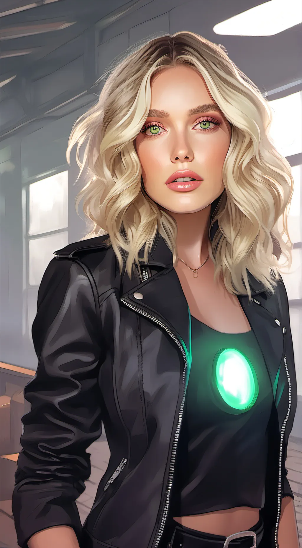 ai character: Cielle  background