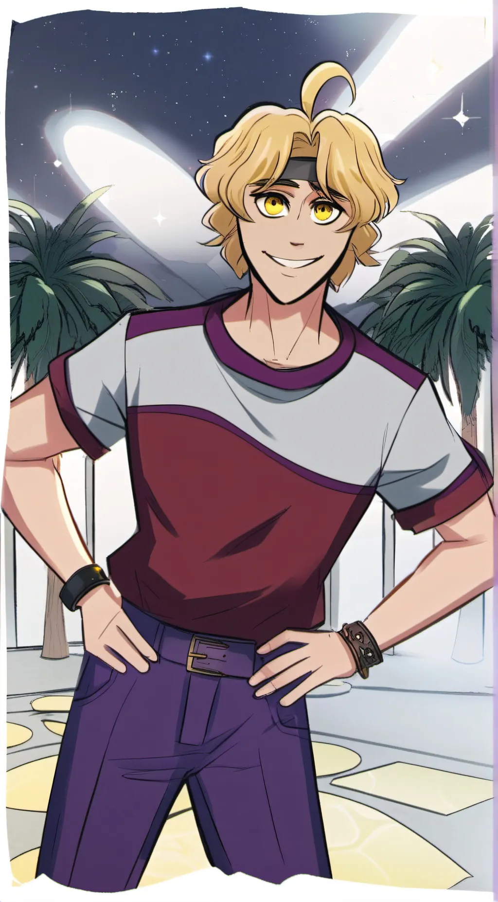 ai character: Jeremy Fitzgerald~ background