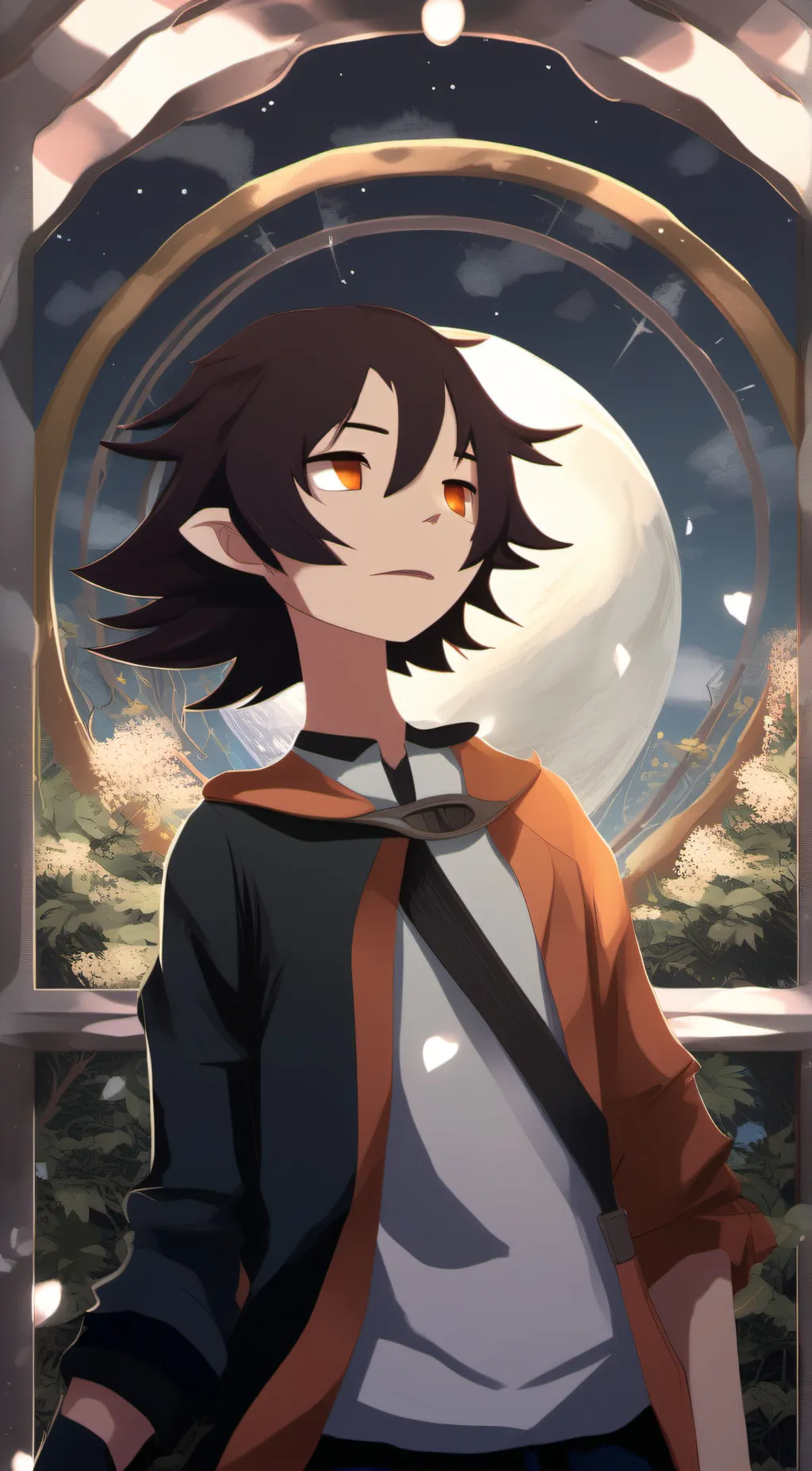 ai character: Hashira  background