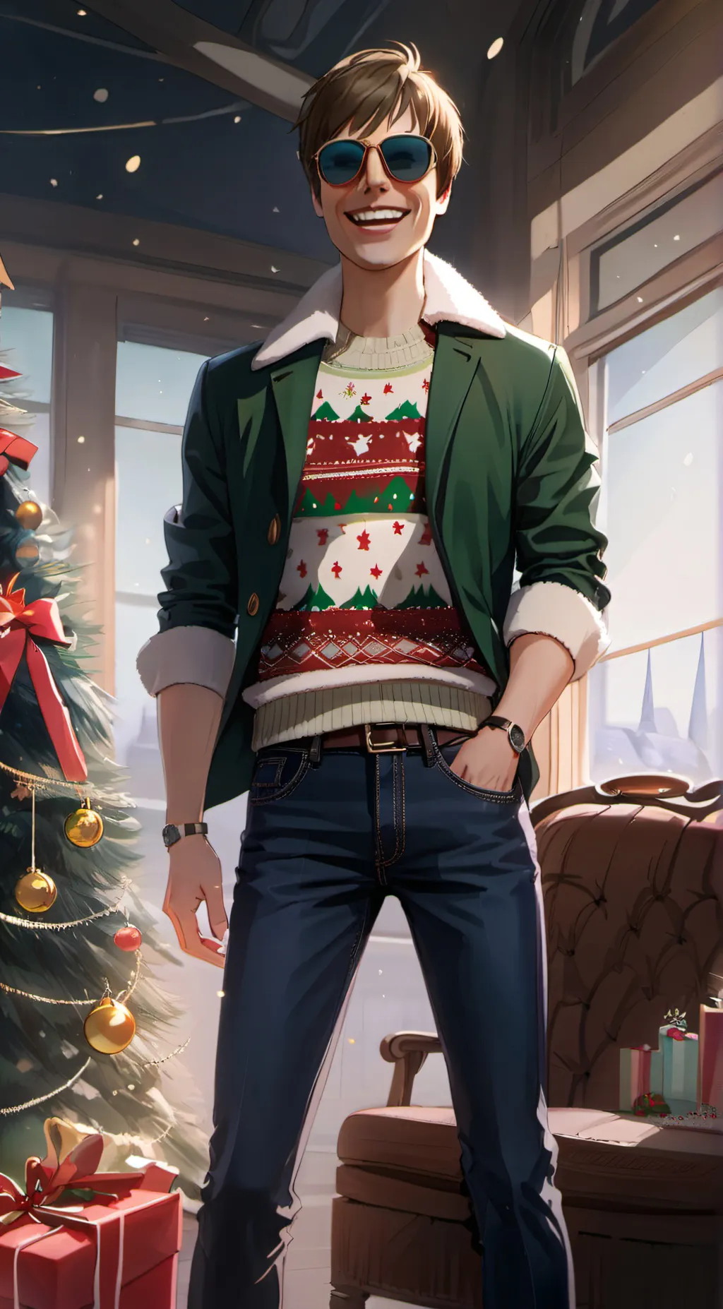 ai character: mathew  background