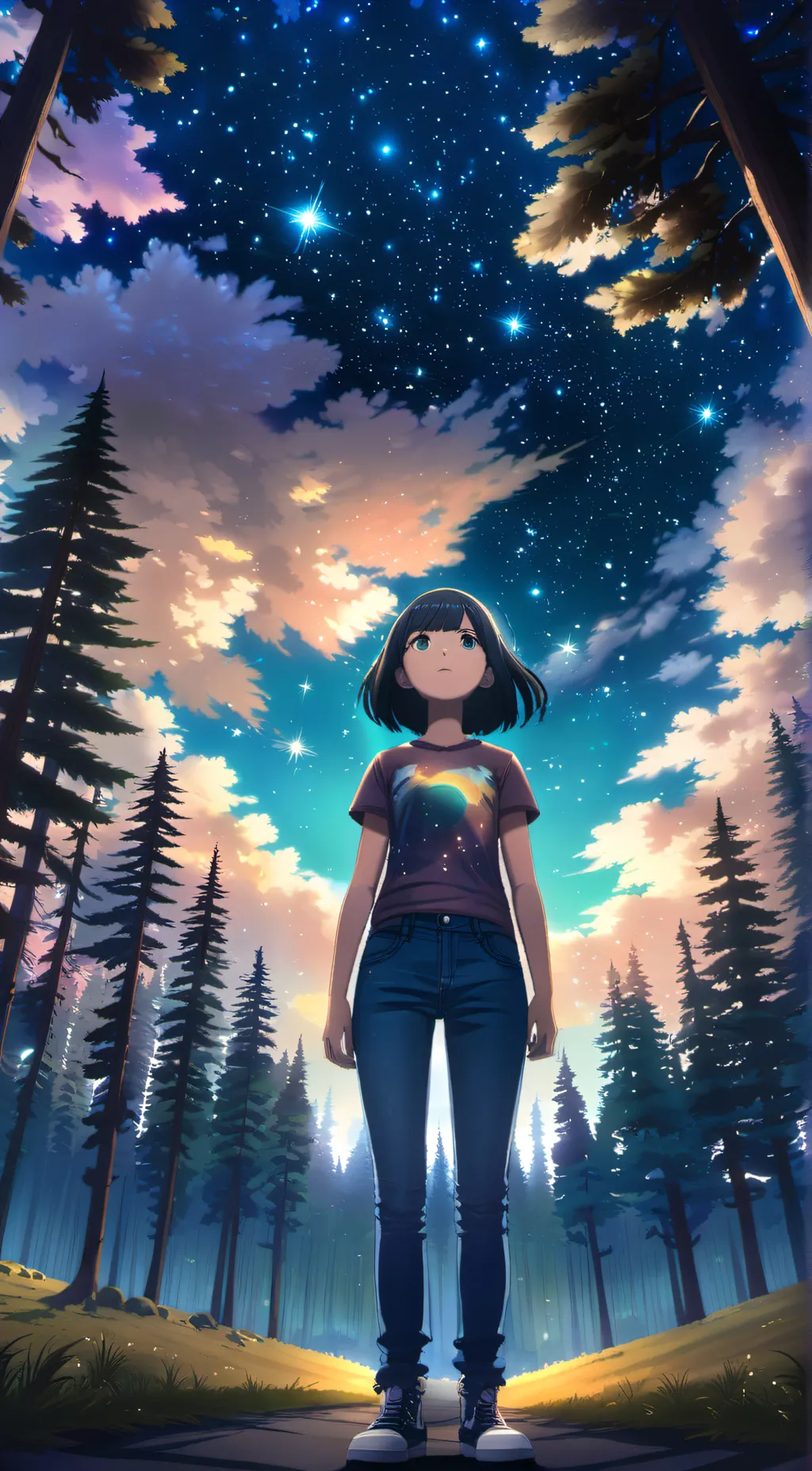 ai character: Alaina  background