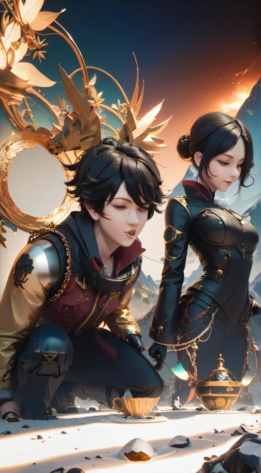 ai character: avery background