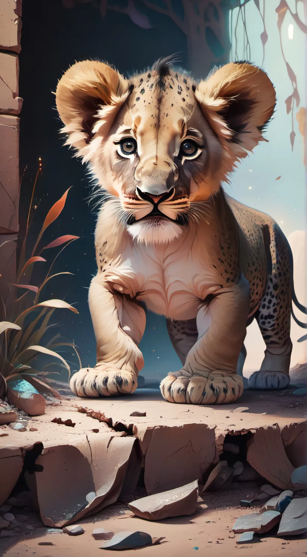 ai character: Nala background