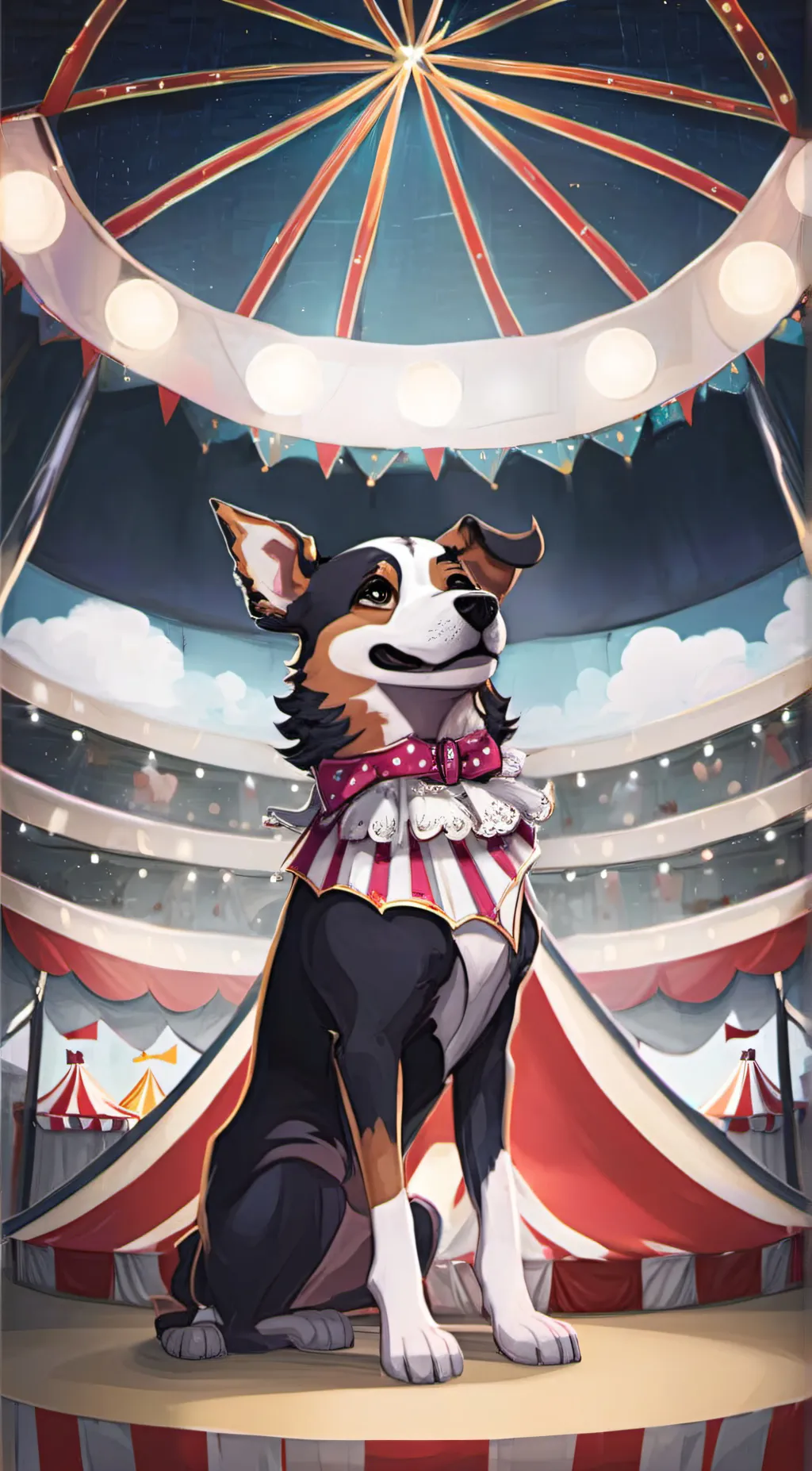 ai character: the amazing digita background