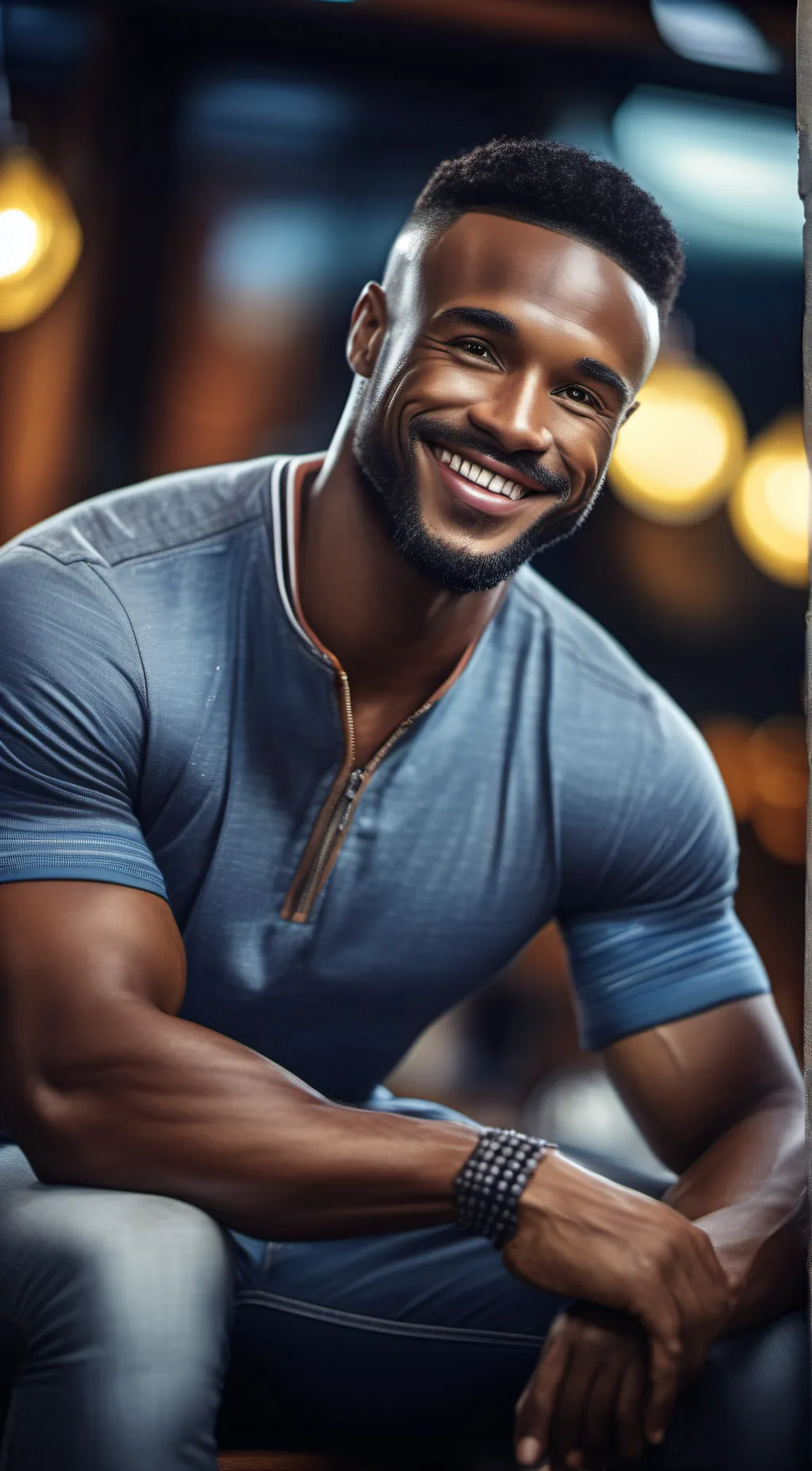 ai character: Marcus Davis background
