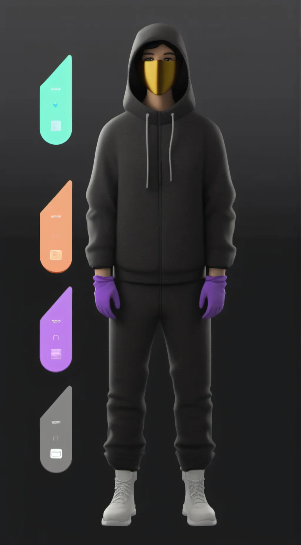 ai character: NeverEverReal666 background