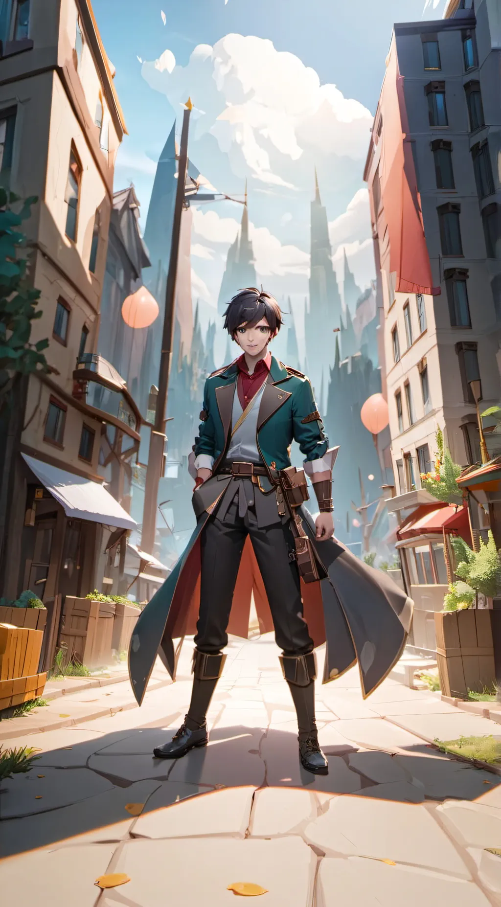 ai character: adam background