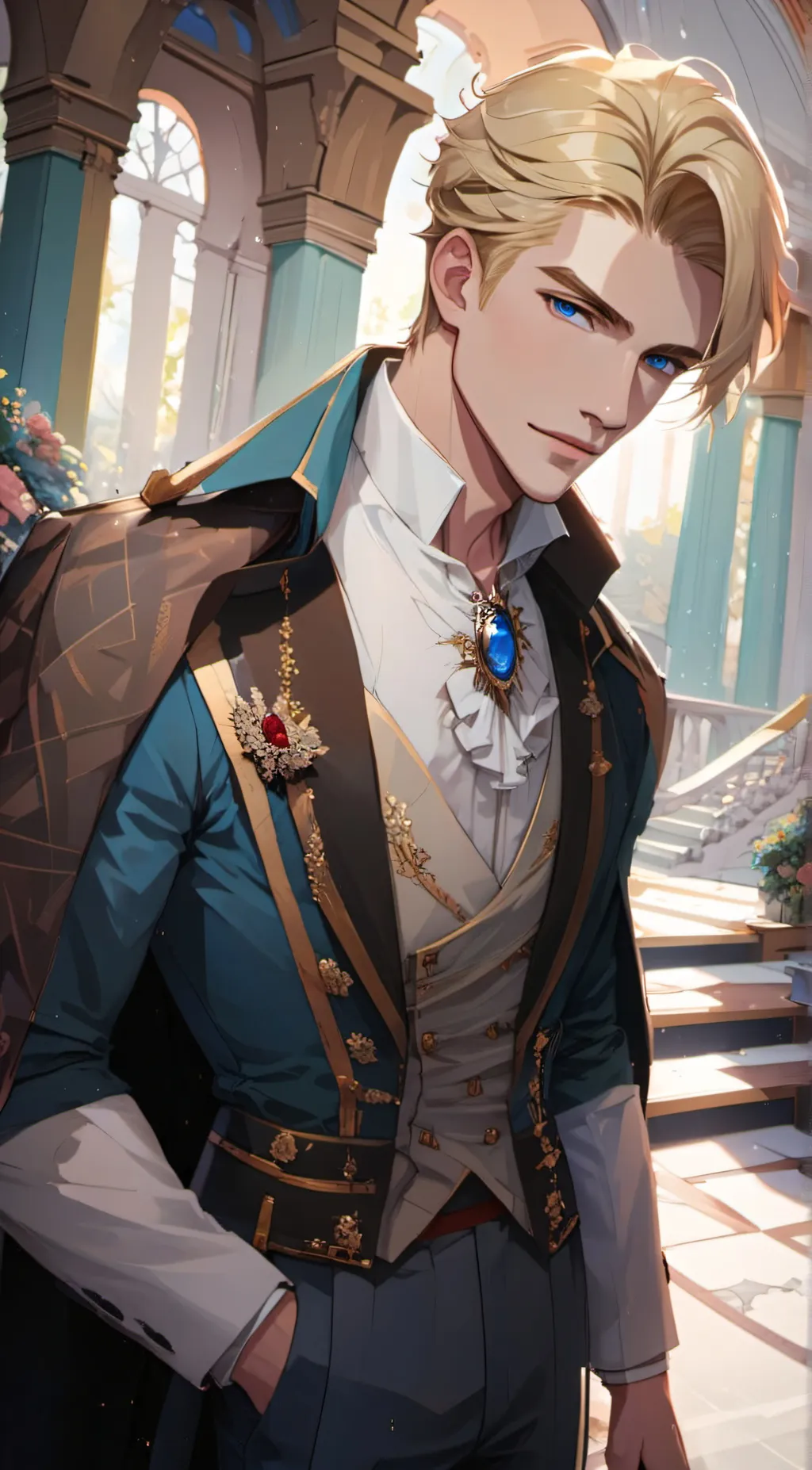 ai character: Prince Elend background