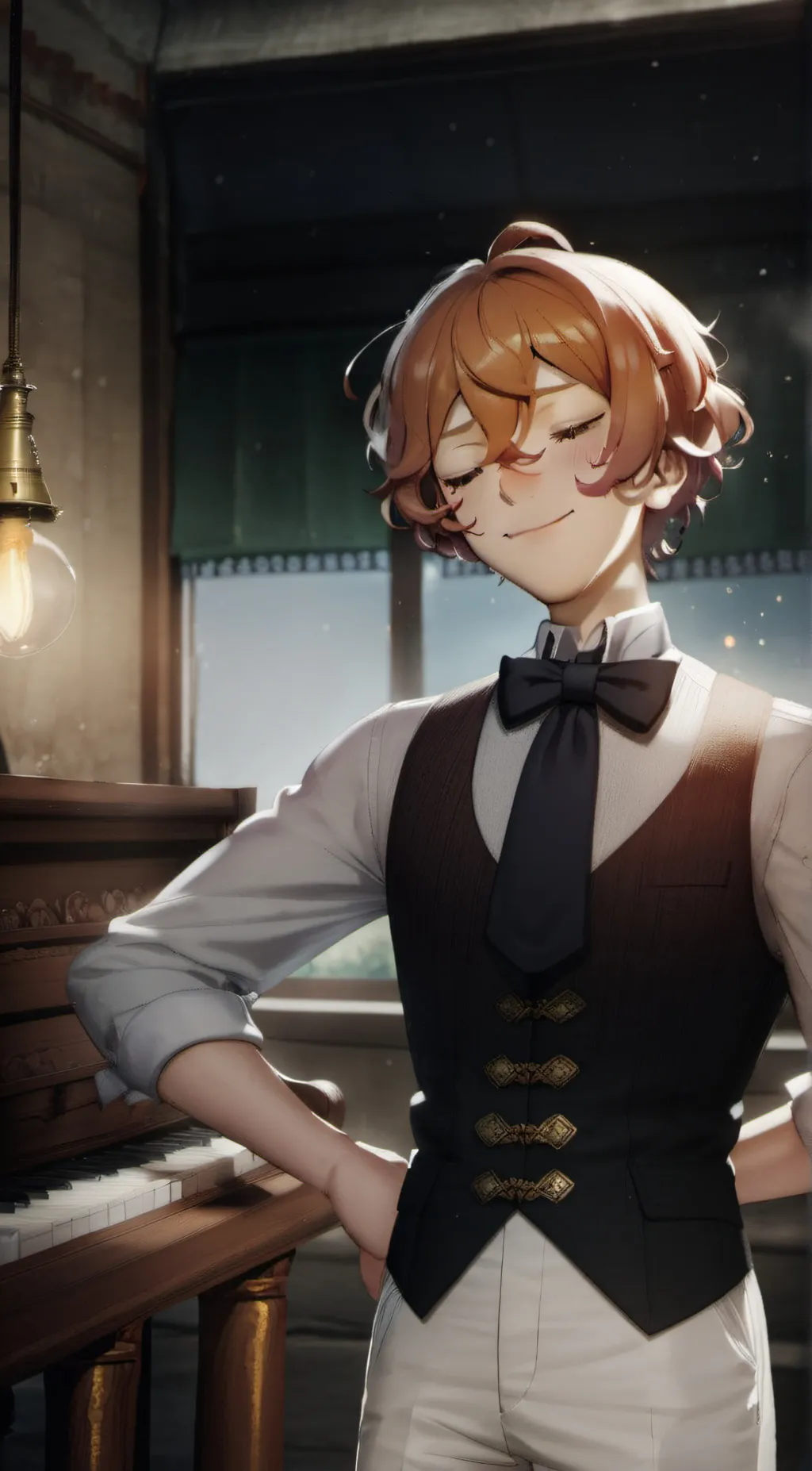 ai character: dazai!! background