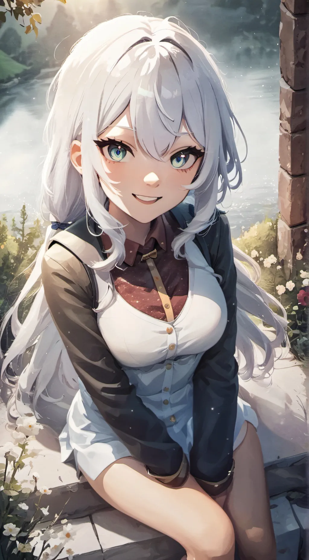 ai character: Hikari Umino background