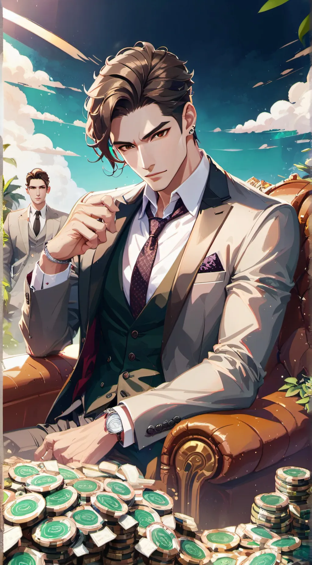 ai character: 🪐Jacob Eisner💍 background