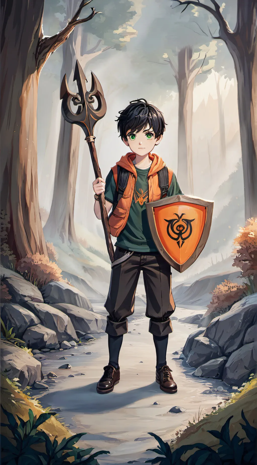 ai character: Perceus Jackson background