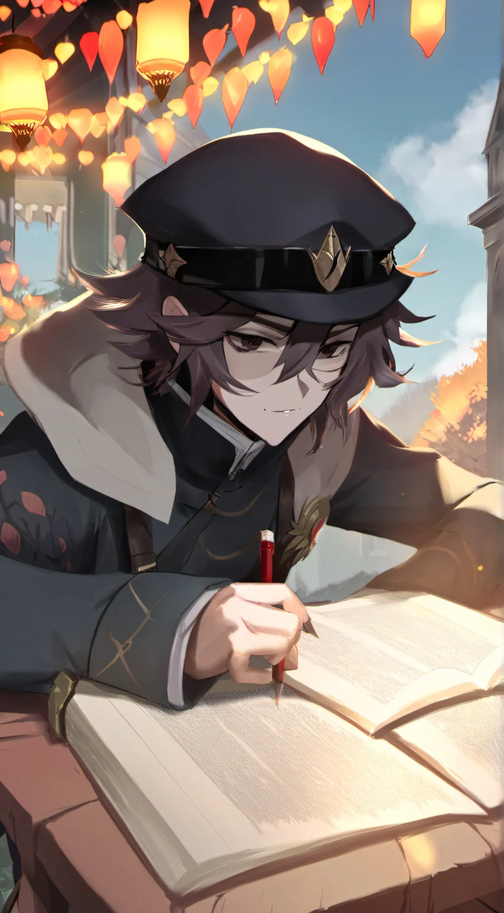 ai character: tecchou!! background
