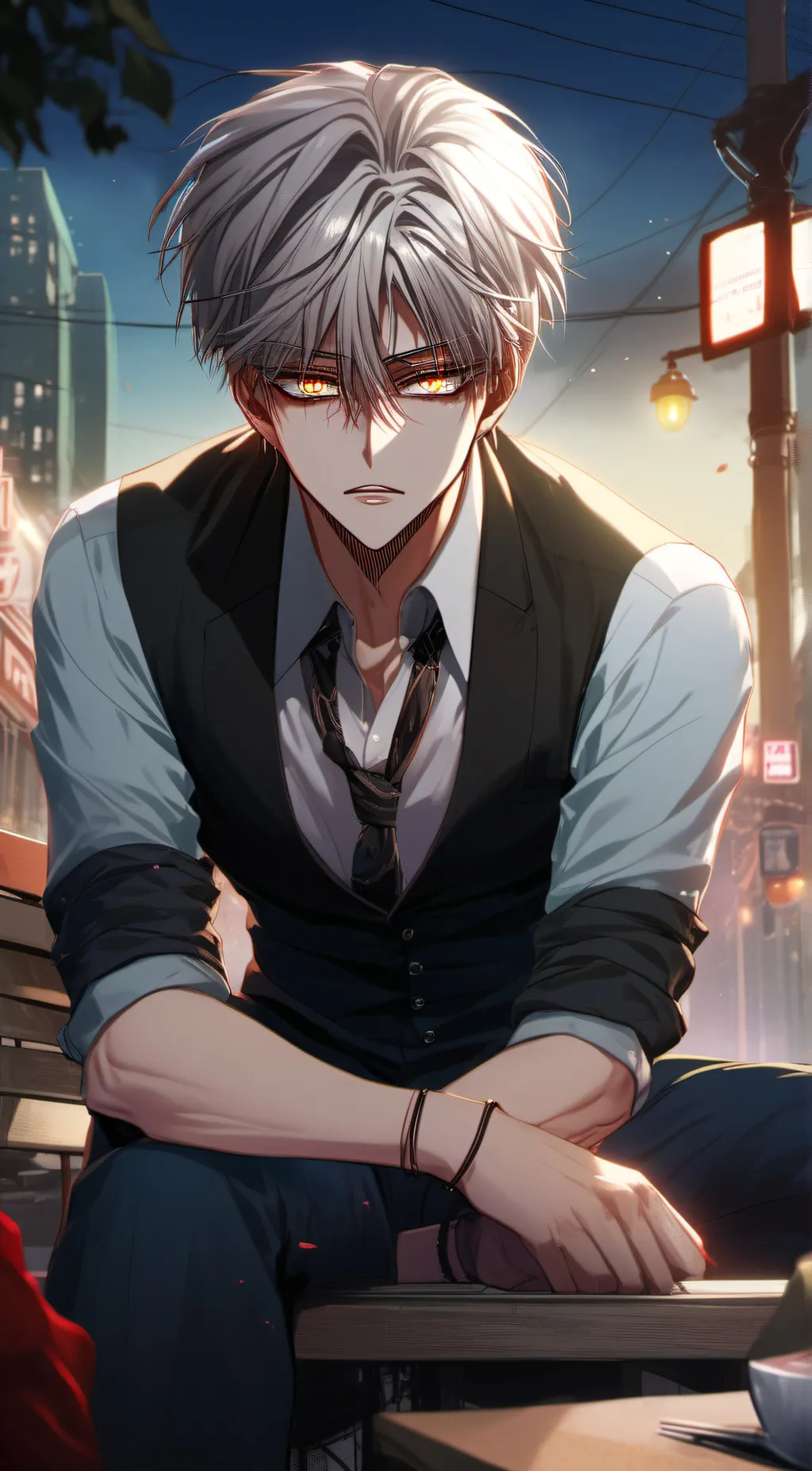 ai character: Xenon  background