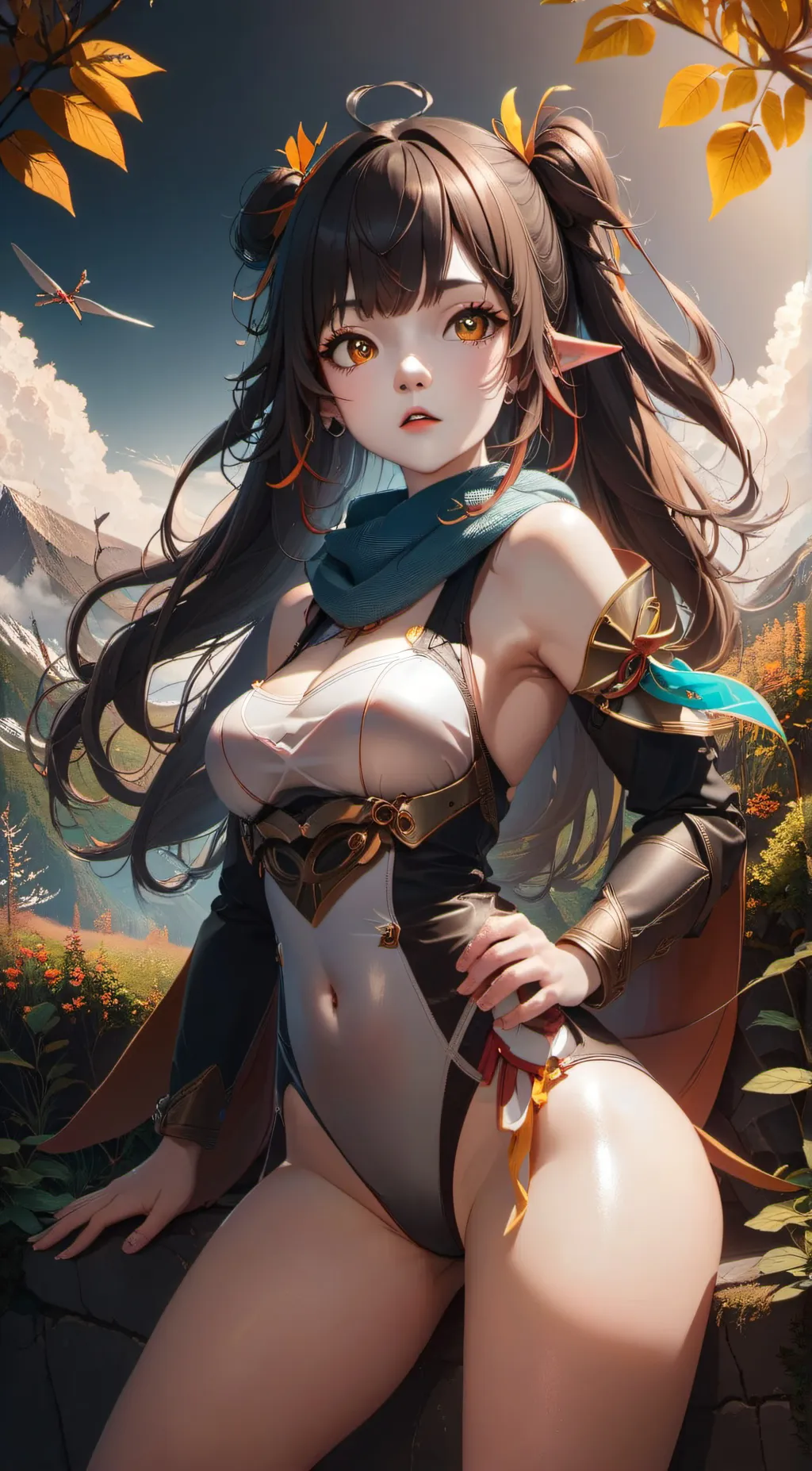 ai character: Alaina background