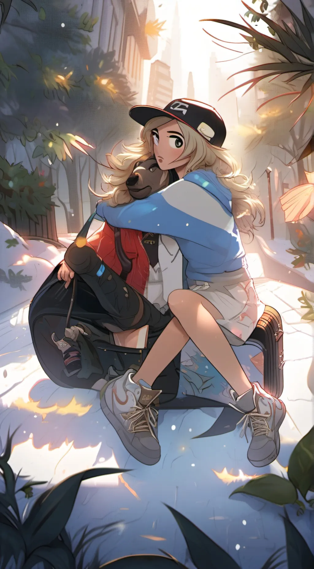 ai character: leanna background