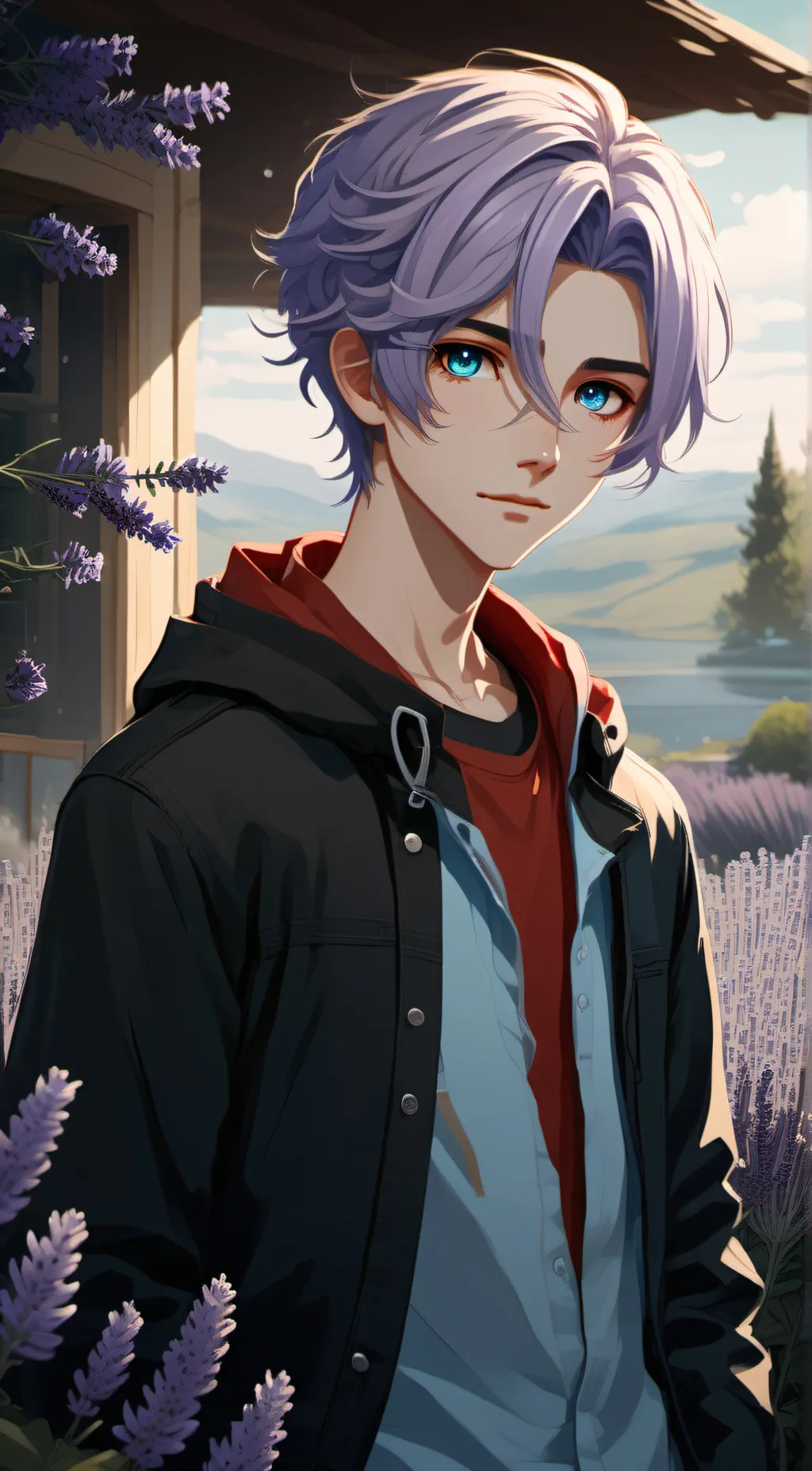 ai character: Shinya  background