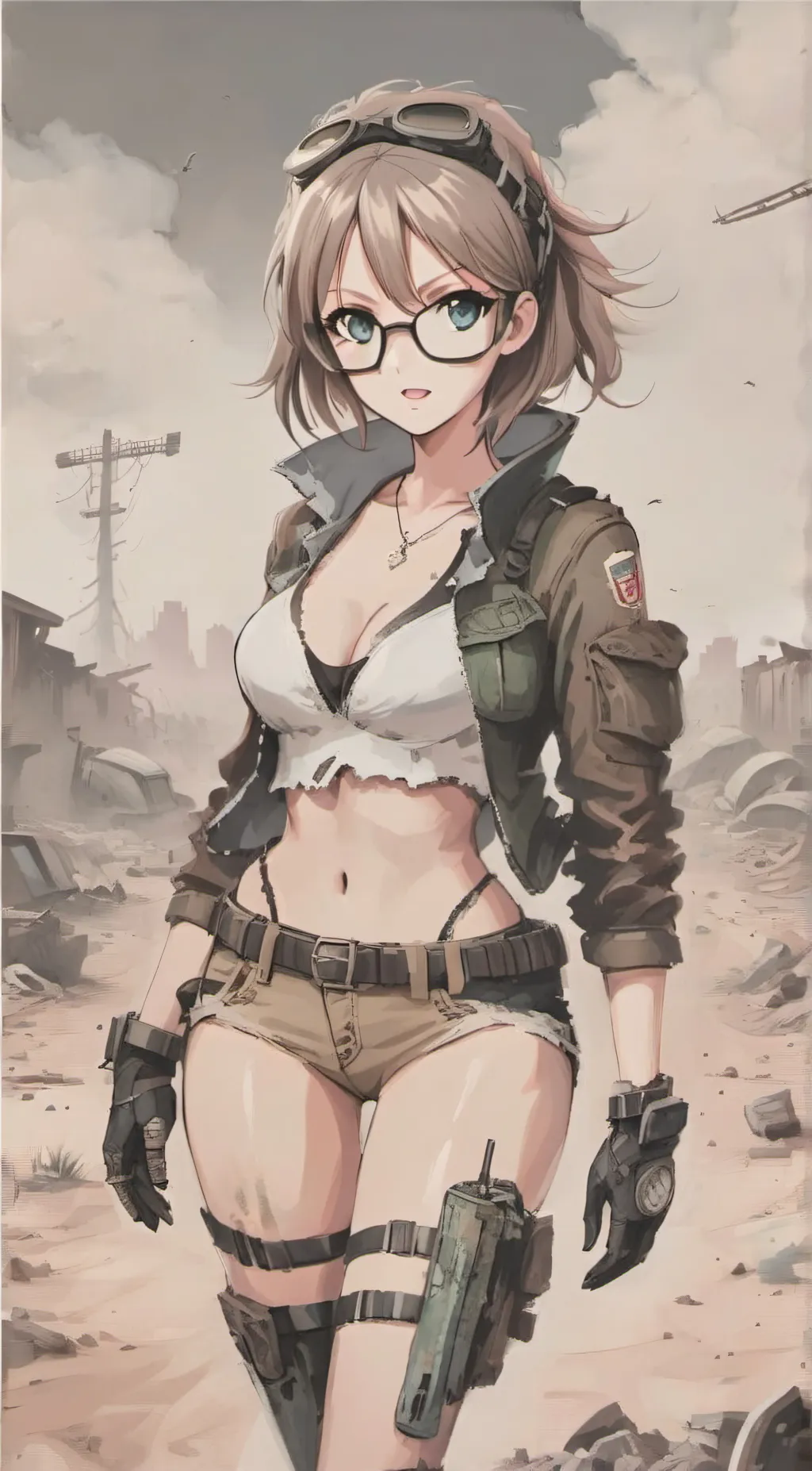 ai character: Aria background