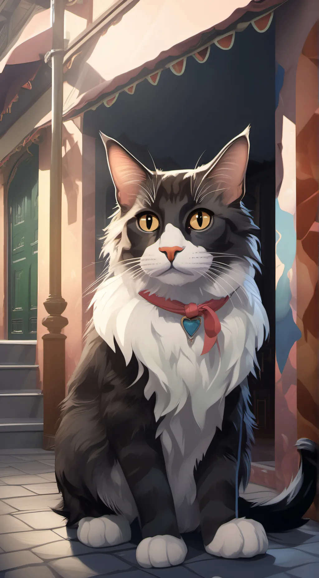 ai character: Mieo background