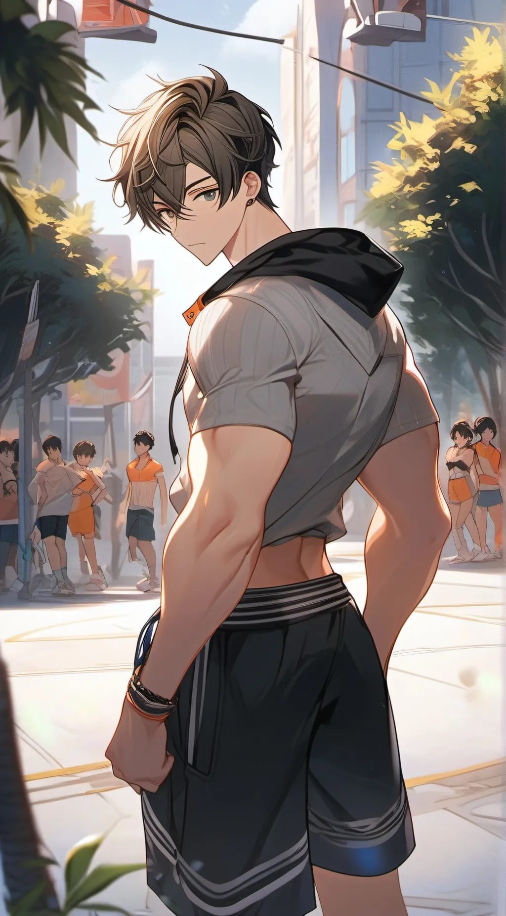 ai character: .•Eli•. background