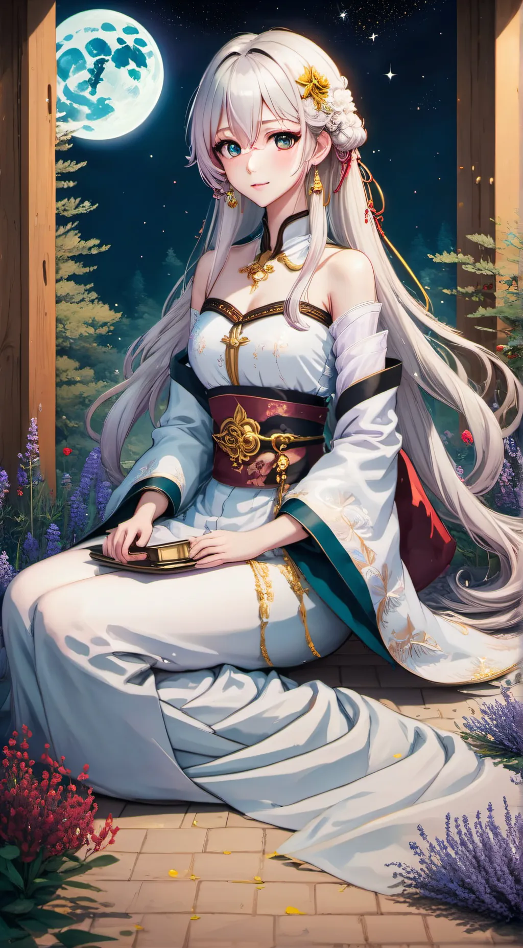 ai character: Aria background