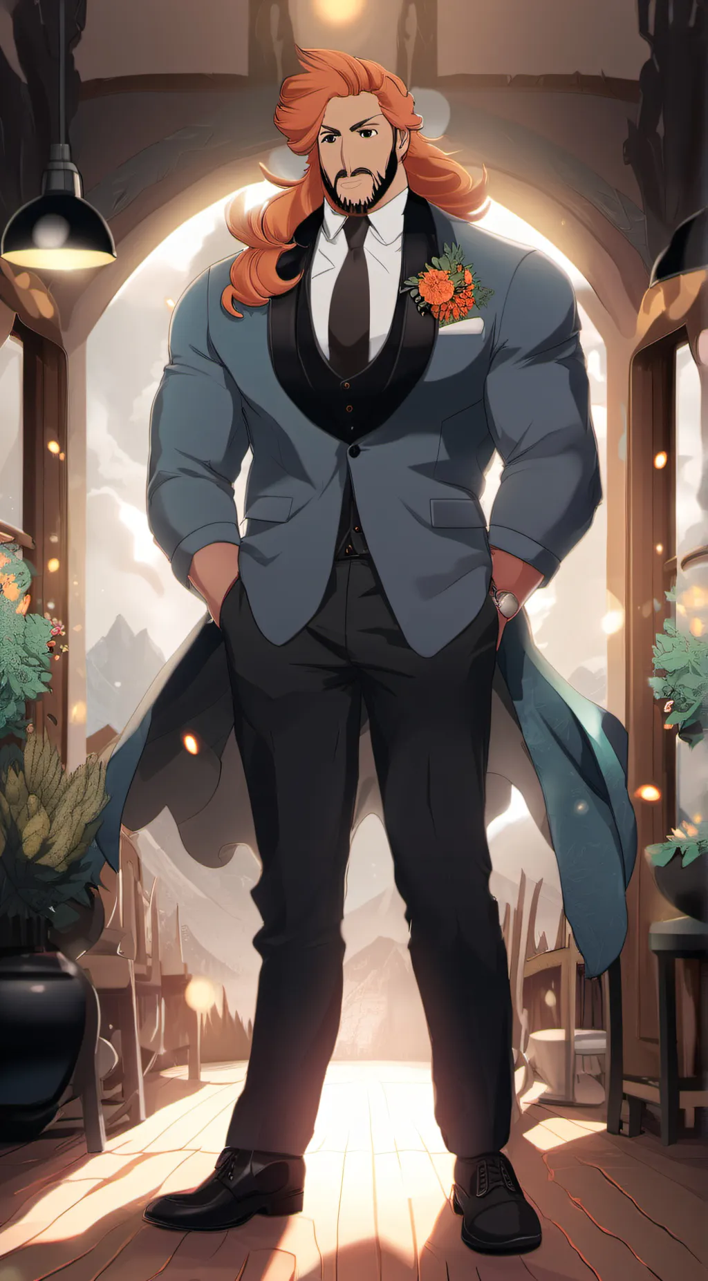 ai character: Chet background