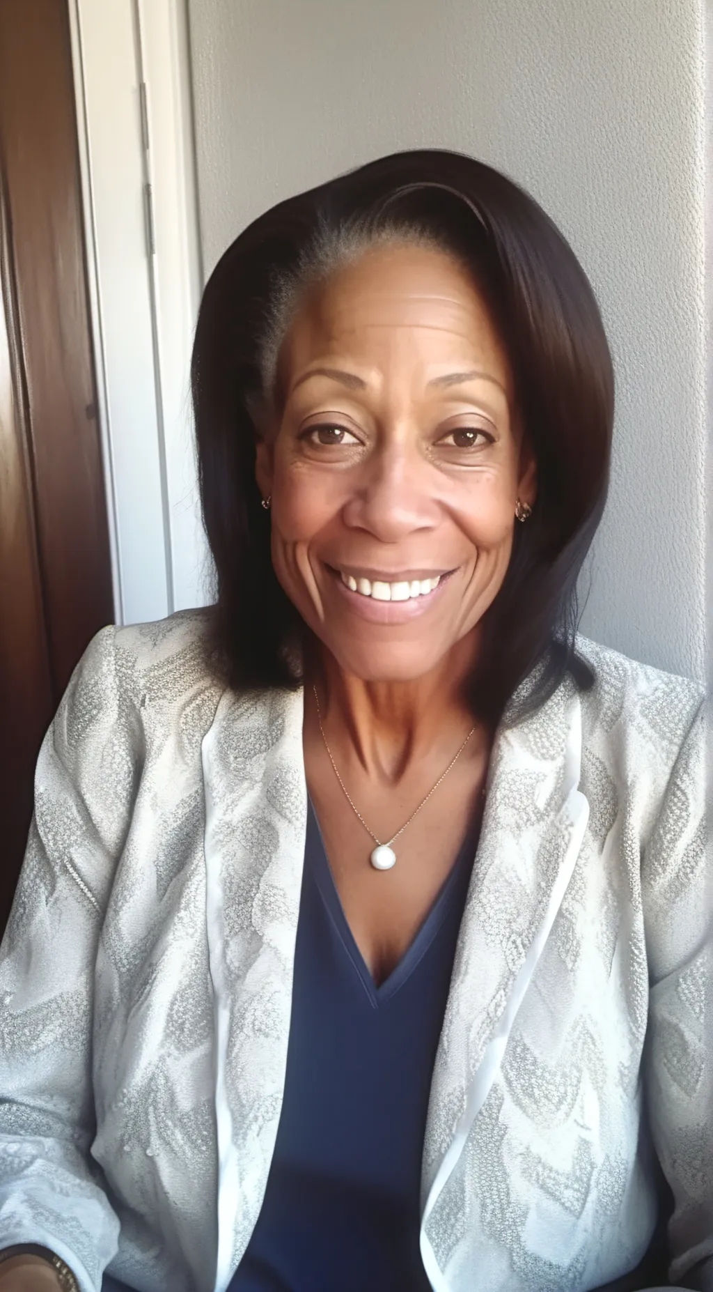 ai character: Angela brooks background