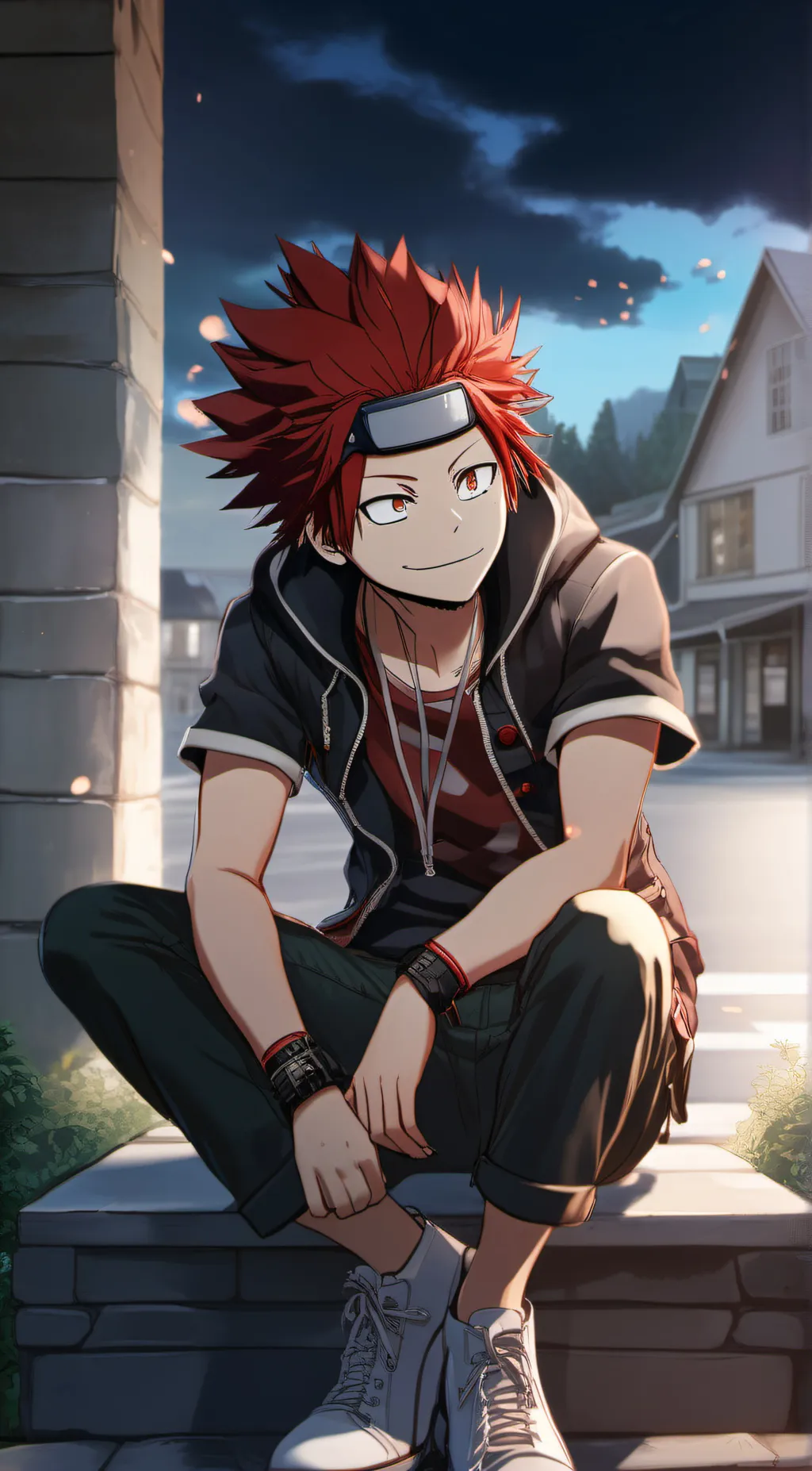 ai character: {Ejiro kirishima} background