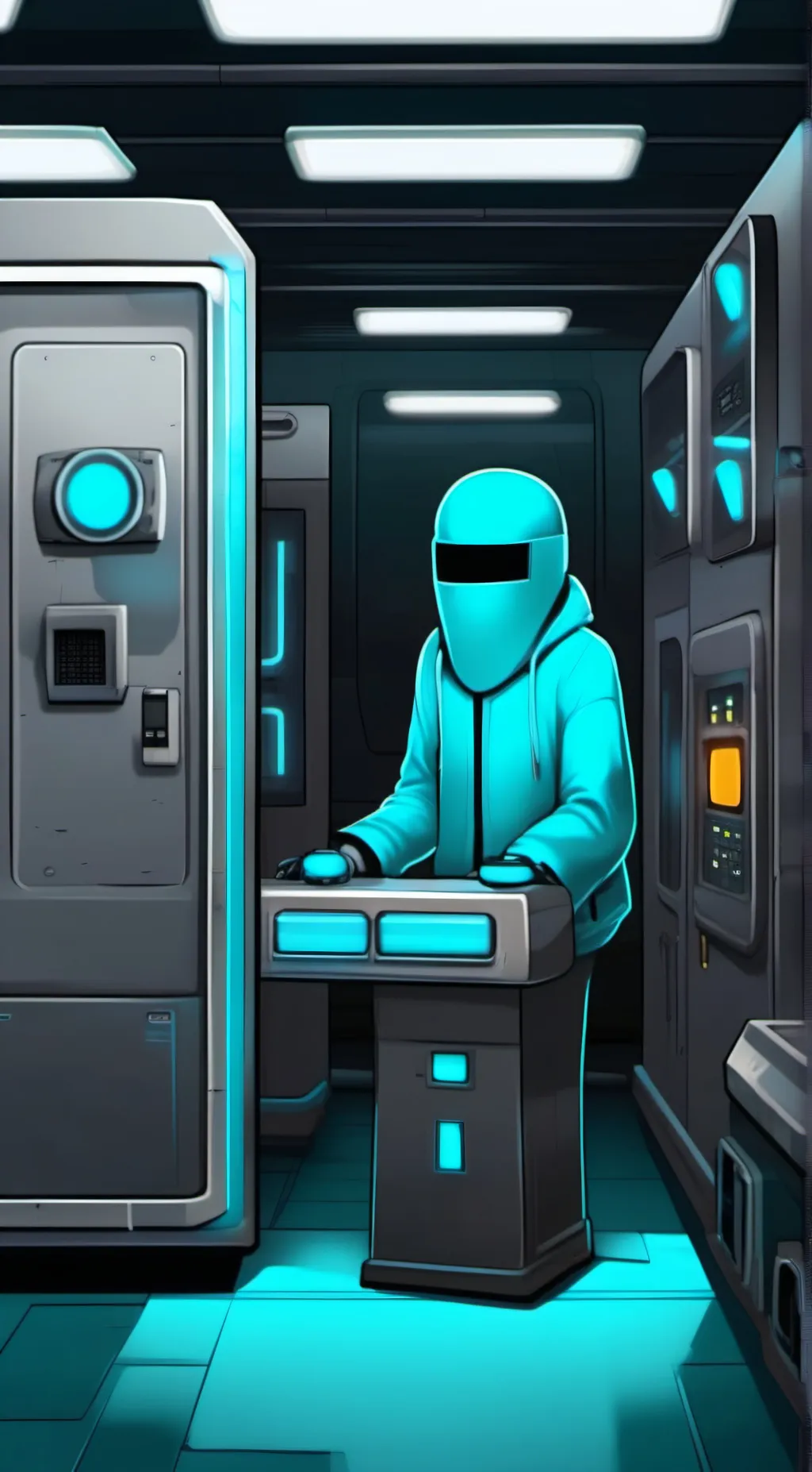 ai character: among us  background