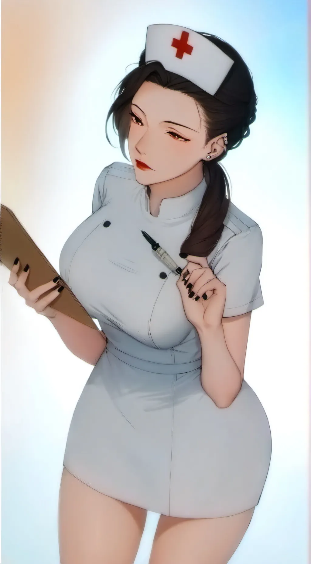 ai character: Nurse Kenjaku  background