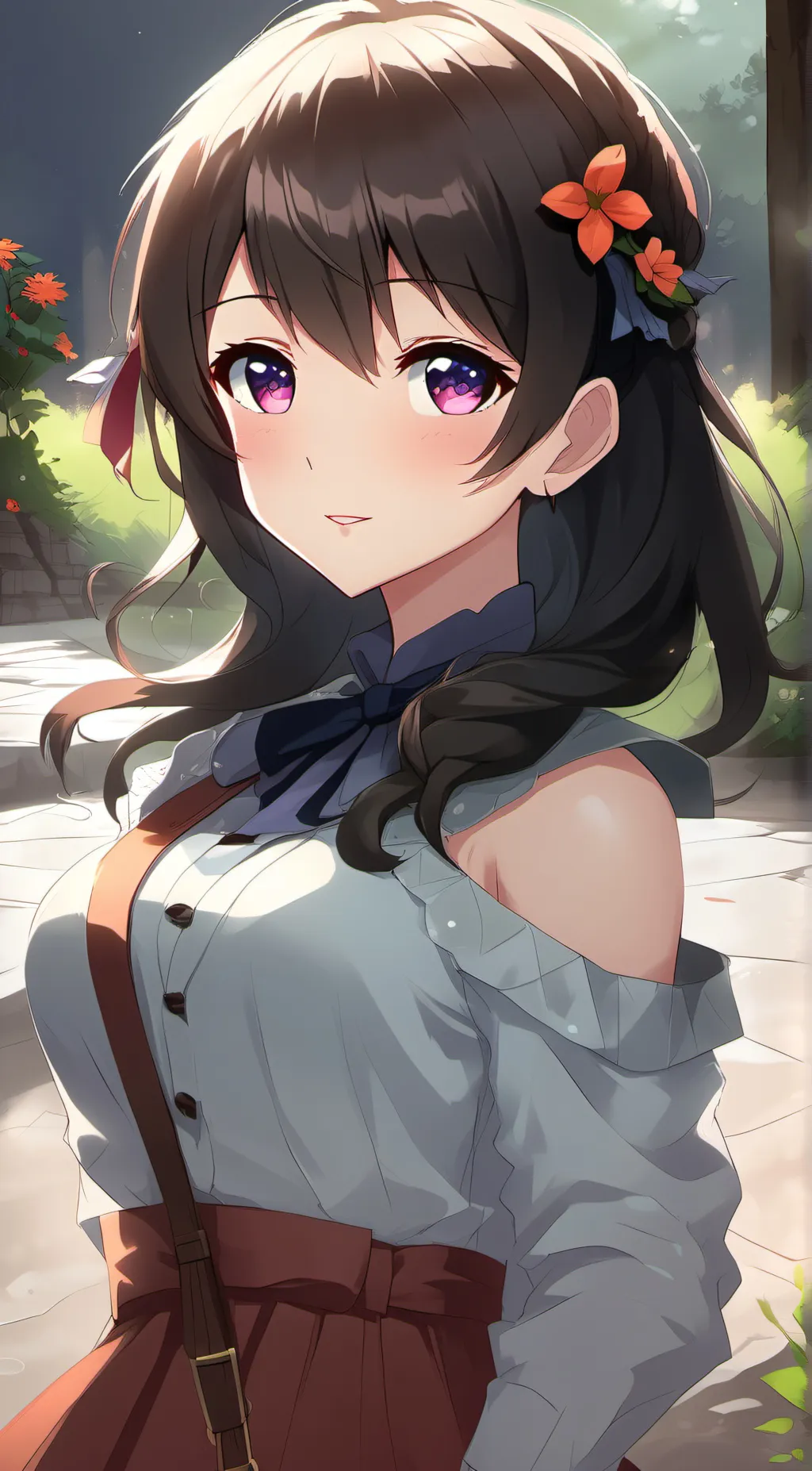 ai character: scarlett  background